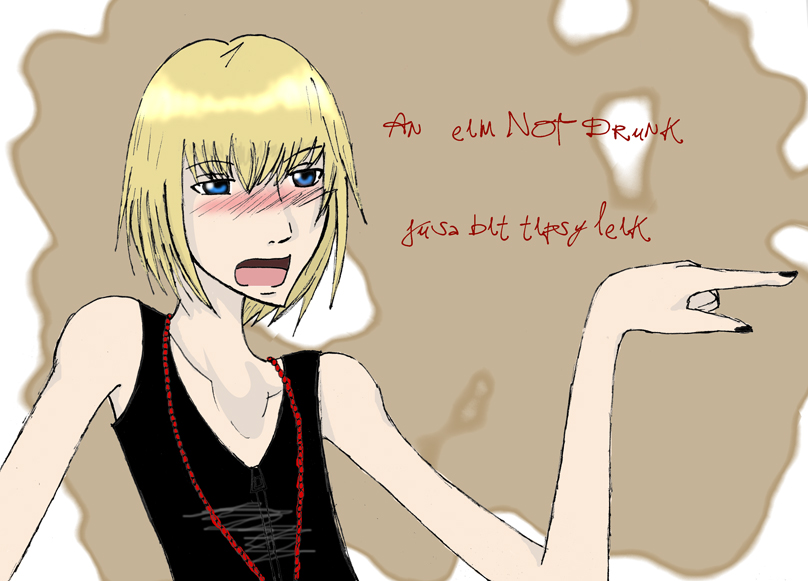 Mello is not drunk by riyou_chan