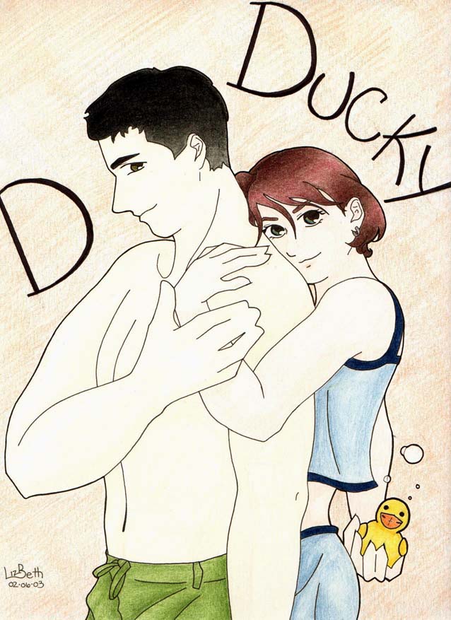 D and Ducky by rizubeth