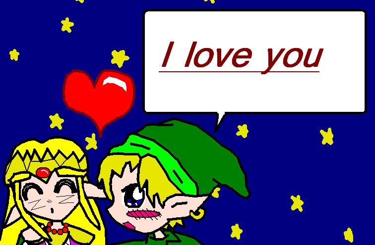 Link And Zelda Sitting In a Tree- K.I.S.S.I.N.G!! by rlkitten