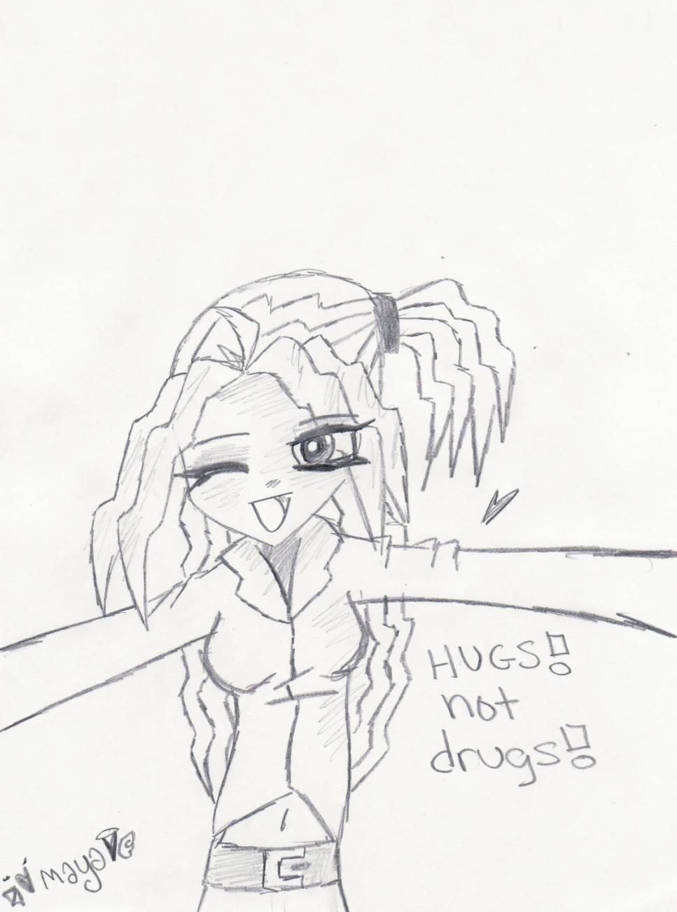 HUGS! NOT (happy now) drugs by rlkitten