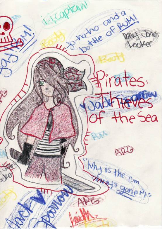 Pirates! Thieves of the Sea! by rlkitten