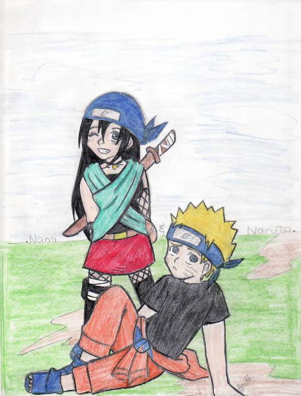 Nami and Naruto *request for homestarrunner097* by rlkitten