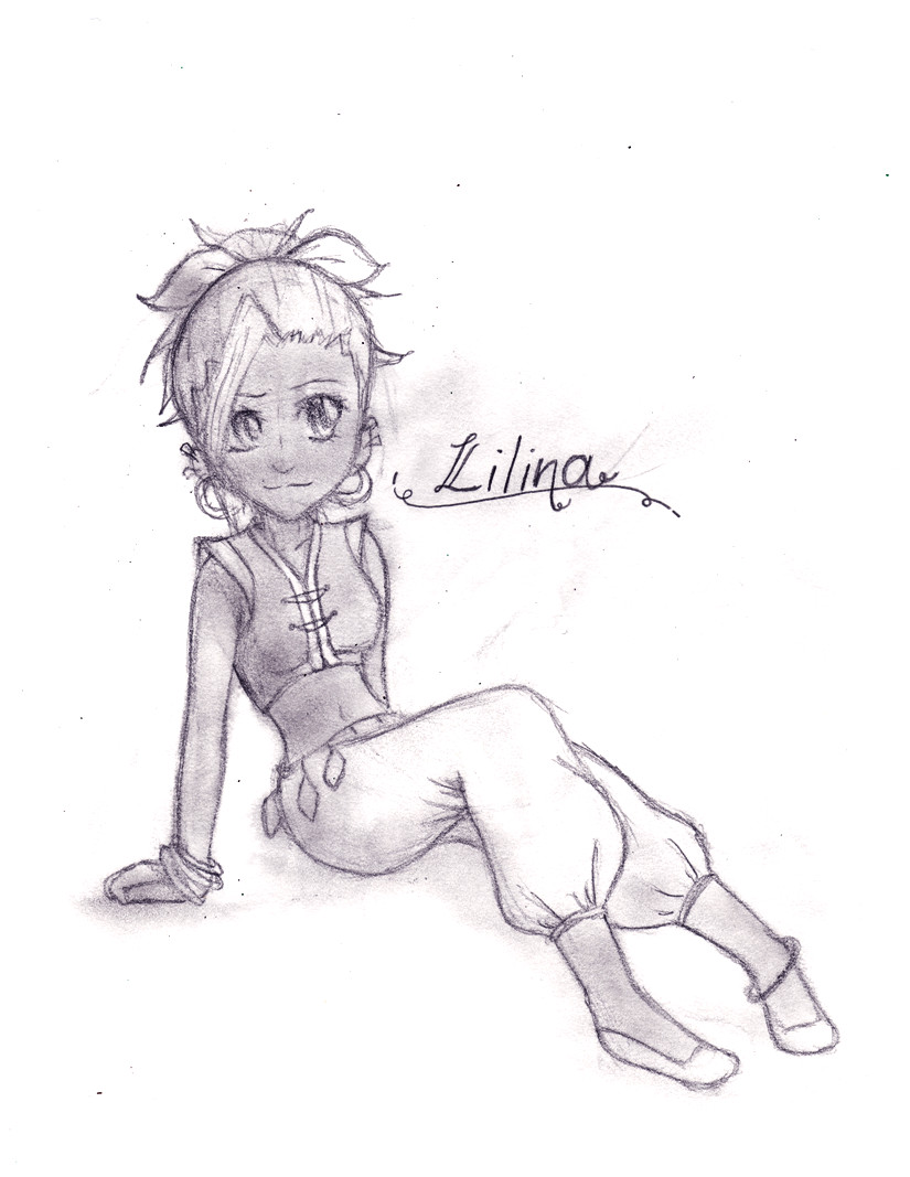 Lilina (The Gerudo Misfit) by rlkitten