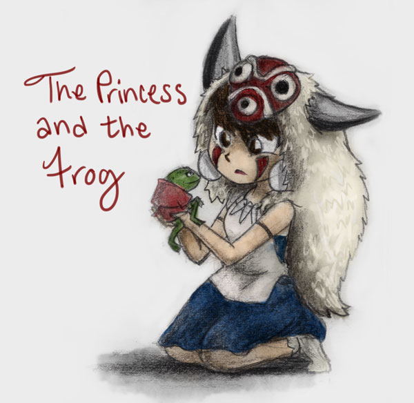 The Princess and the Frog by rlkitten