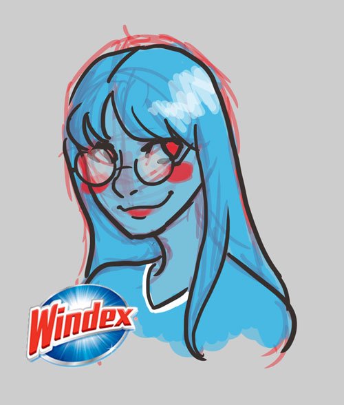 Windex Girl by rlkitten