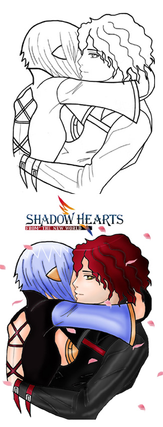 Lady and Killler Shadow Hearts by rniko