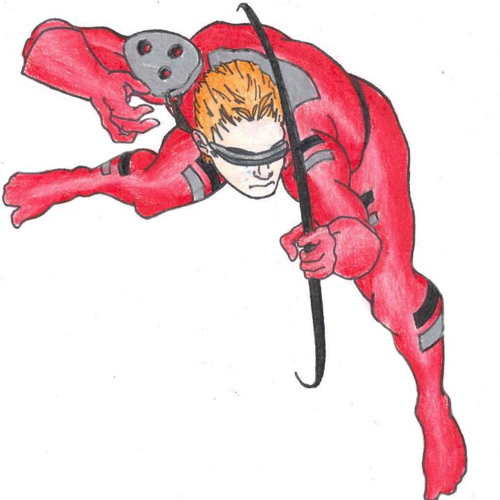 Red Archer Man by robayn