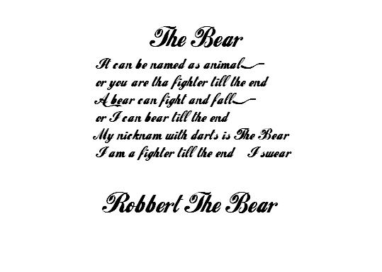 Poem "Bear" by robpoet