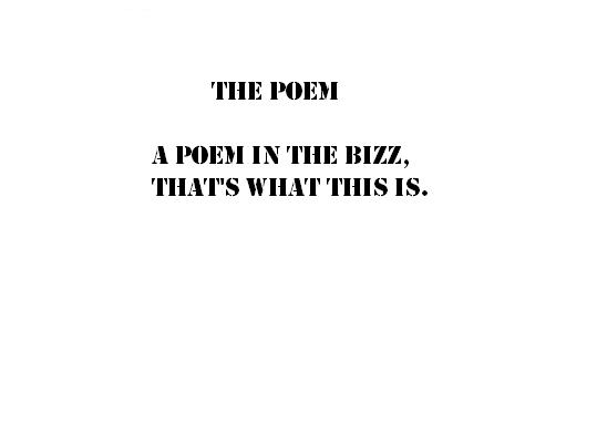 poem "The Poem" by robpoet