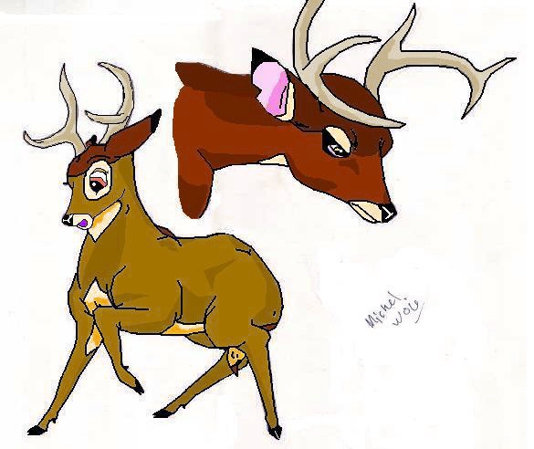 Bambi Vs. Ronno by rolla_roach