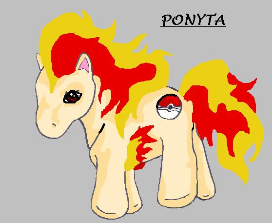 My Little Ponyta by rolla_roach
