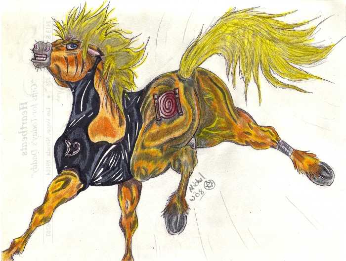 Naruto Stallion by rolla_roach