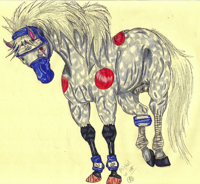 Kakashi Stallion by rolla_roach
