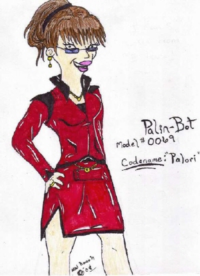 Sarah Palin-Futurama Style by rolla_roach