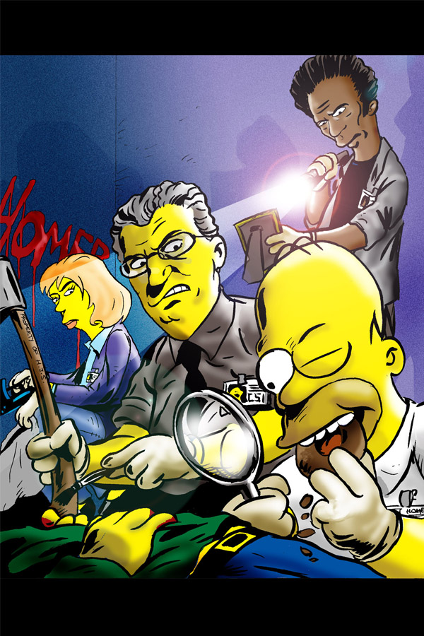 CSI: Springfield..Who killed Ned? by rolykin