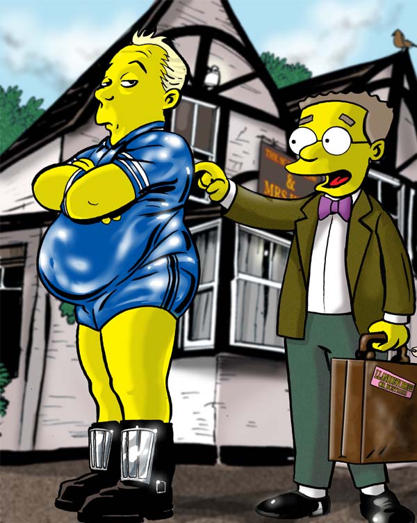 Smithers in Little Britain by rolykin