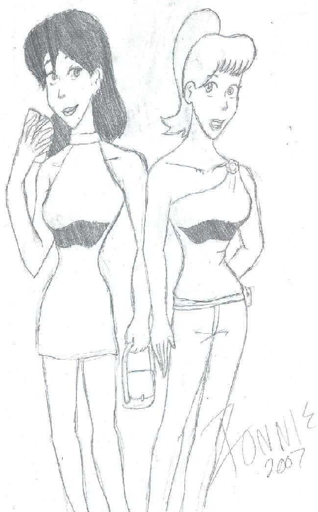 Betty and Veronica by ronnie343