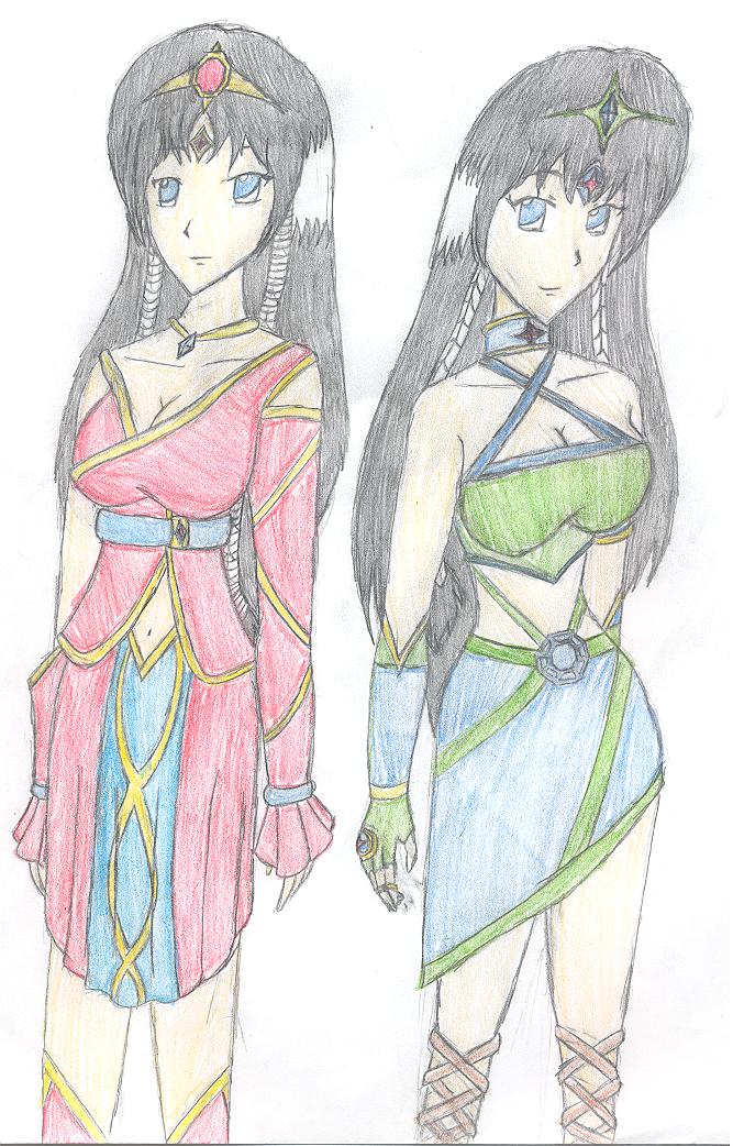 New costumes for Kayrana: Request for Wandering_Spirit by ronnie343