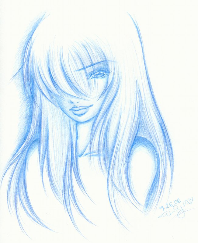 Blue Sketch by roxy_foxychick