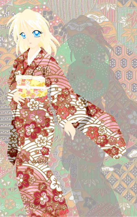 Kimono Girl by roxybudgy