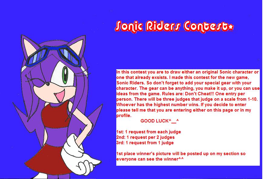 *sonic riders contest l@@k*(submissions are closed by royally_spooky