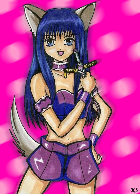 Mew Zakuro (bladerElinor's request) by royally_spooky