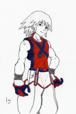 Riku colored unfinished still by rp_master