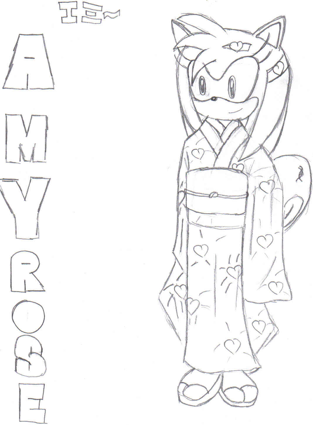 kimono hejihogu shojo Amy by ryu-inu