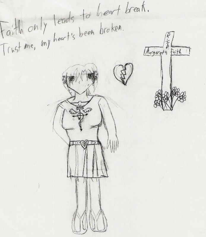 Faith only leads to heartbreak "uncolored" by ryuran123352