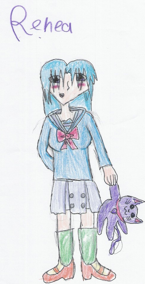 Renea, Student in my manga Night Rain by ryuran123352