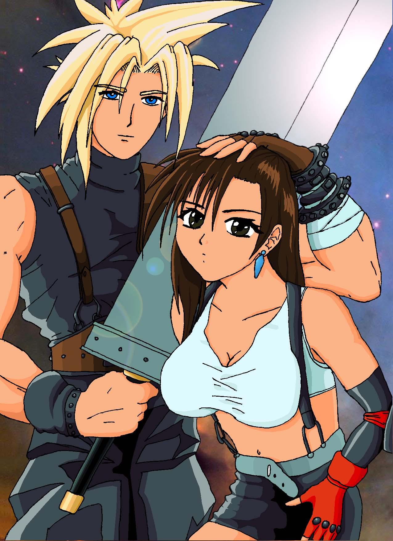 Cloud and Tifa by SASTS