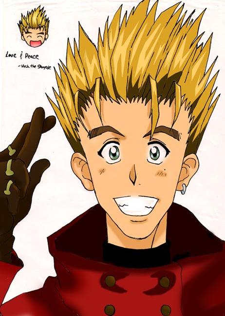 Vash The Stampede! (colored) by SDlai88