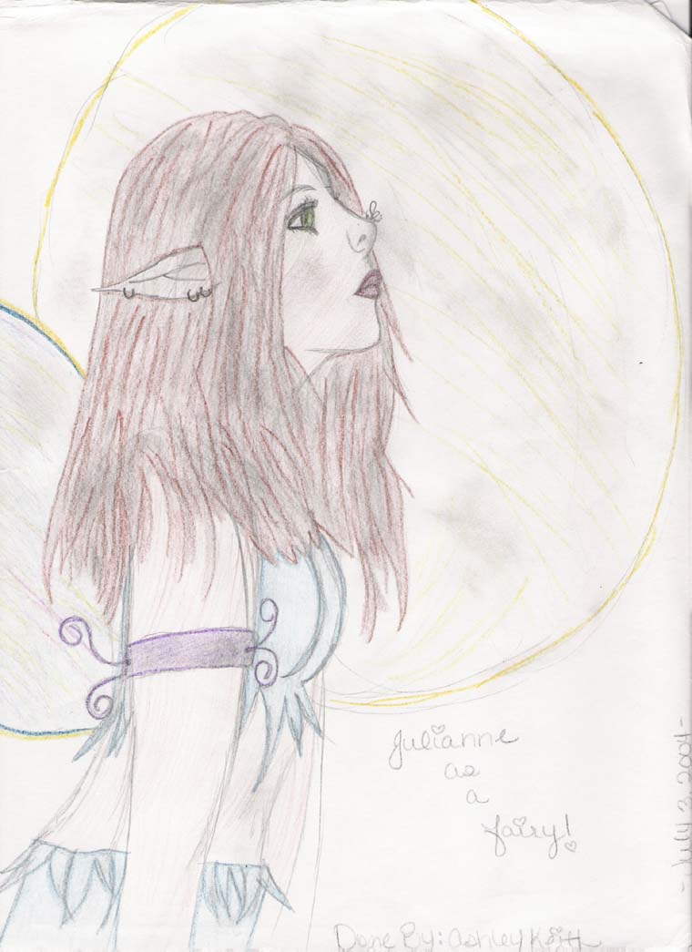 my sister as fairy by SESSHOMARUS1LOVE