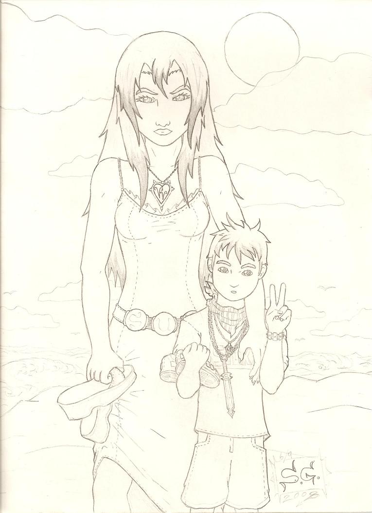 Sun and Vice(young) aeris7dragon's contest by SILK
