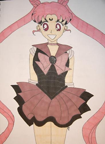 Dark Sailor Mini Moon by SMFan101