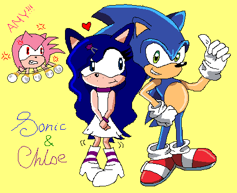 Sonic and Chloe! by SOPHIE_M_mangagirl