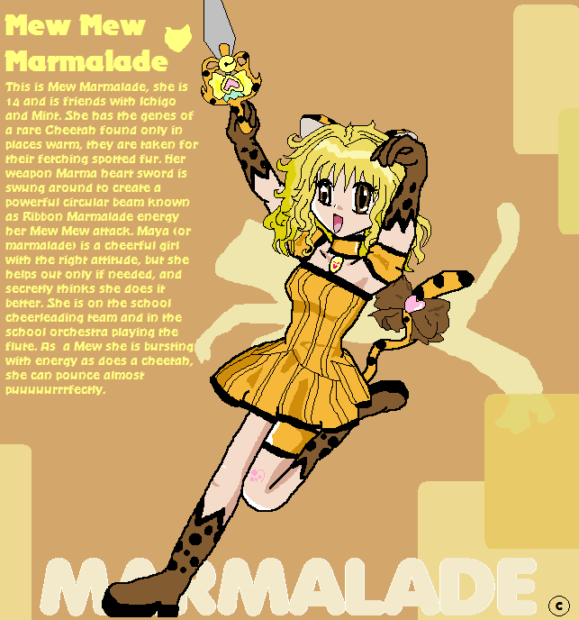 mew Marmalade My Mew Mew!!! by SOPHIE_M_mangagirl