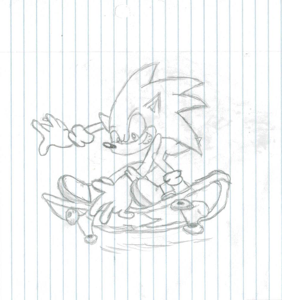 !Skatin Sonic! by SSGoshin4