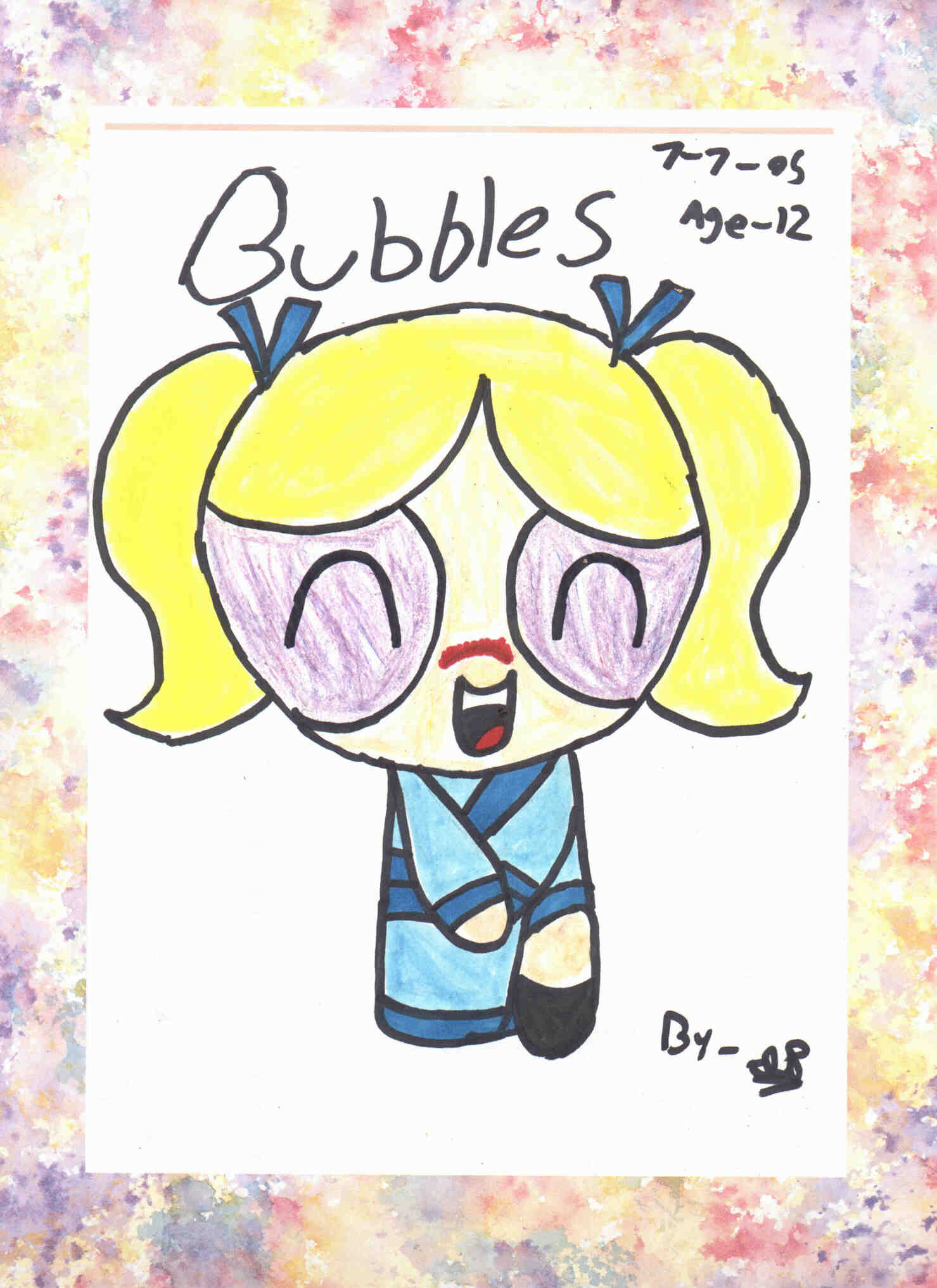 Bubbles in a kimono by SSGoshin4