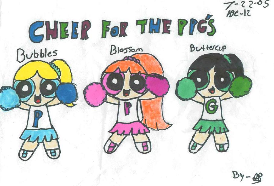!PPG Cheerleaders! by SSGoshin4