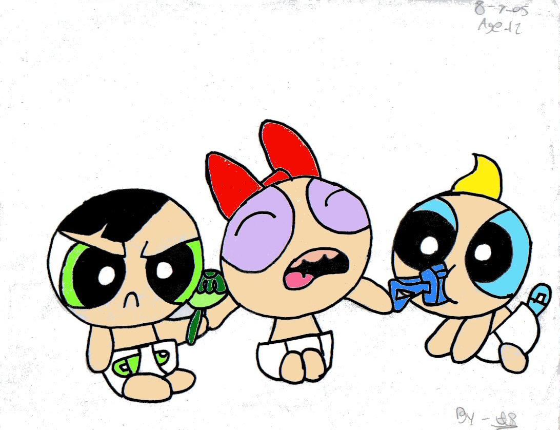 !The PPG's as babies! by SSGoshin4