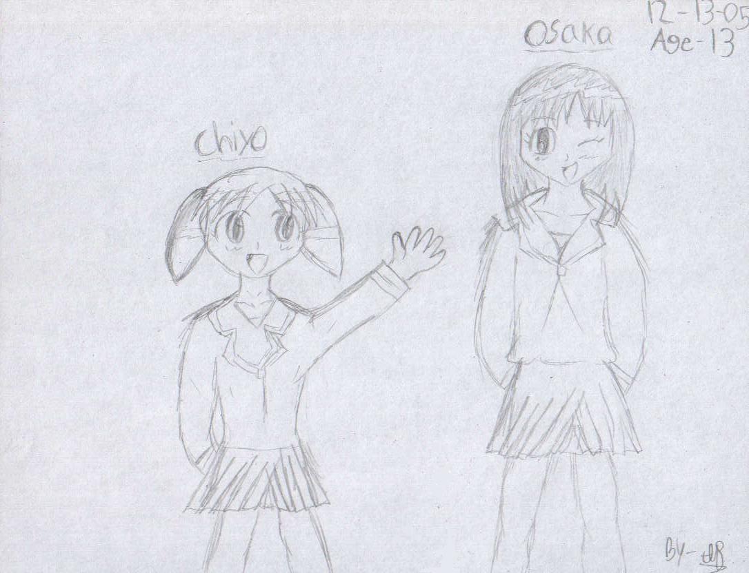!Chiyo and Osaka! by SSGoshin4