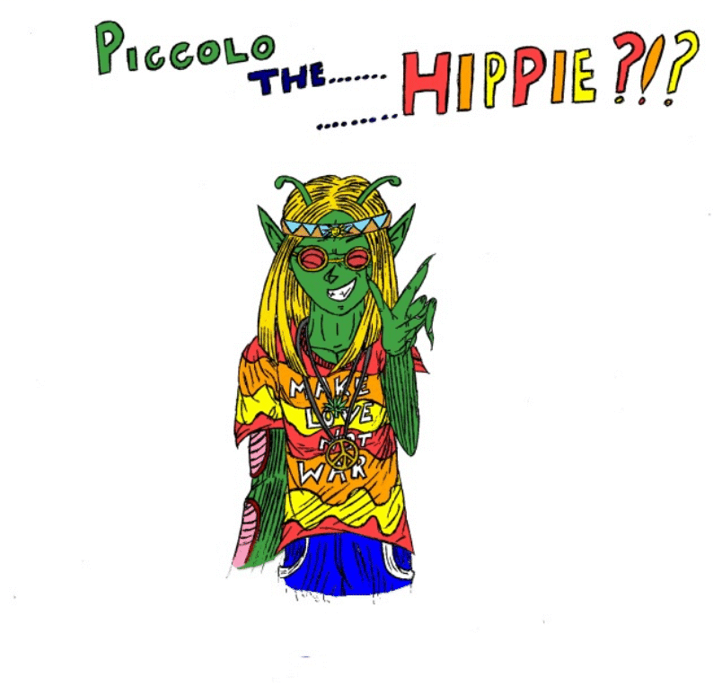 Piccolo's a HIPPIE by SSJ-IceFire47
