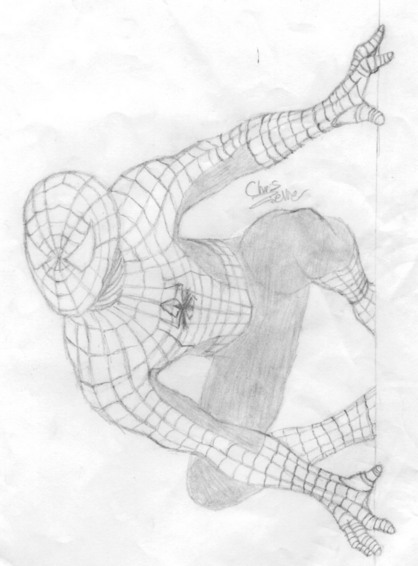 Spiderman by SSJ_Vegeta