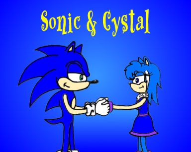 Sonic & Cystal ( request form lilsoniclover) by SSonicSShadow