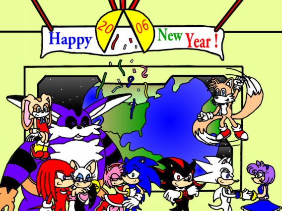 Sonic's New Year by SSonicSShadow