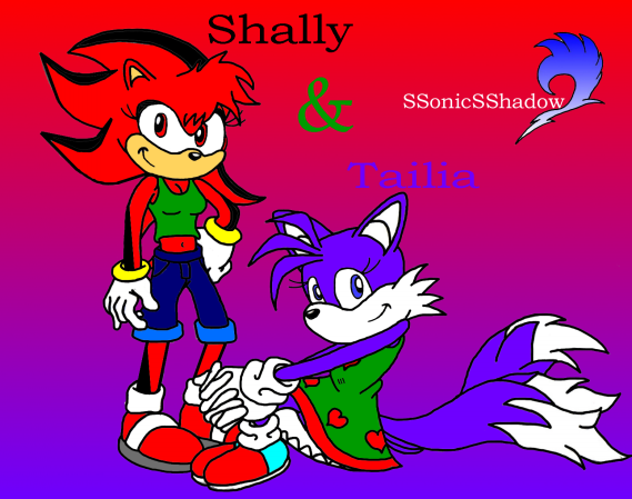 Shally &amp; Tailia( Request from SonicDX1995) by SSonicSShadow