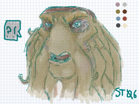 Davy Jones msn doodle - color by ST06