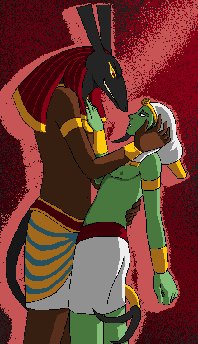 Osiris x Set by SabakuKyuut777