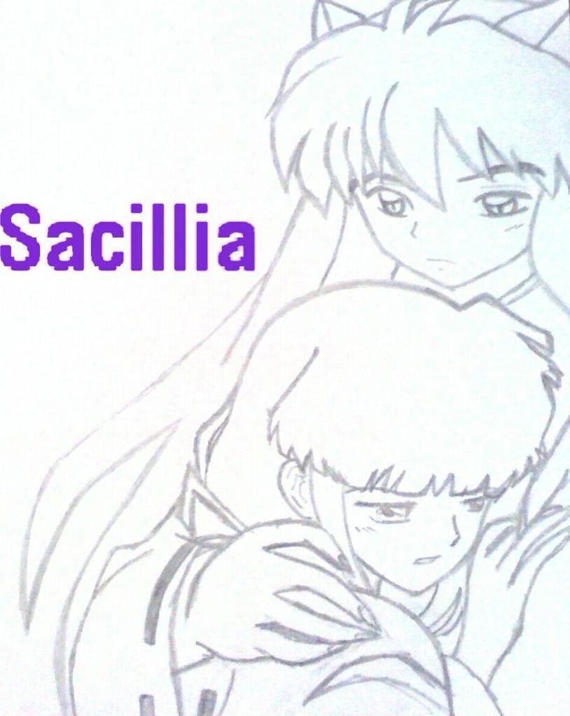 Inuyasha and Kikyo by Sacillia